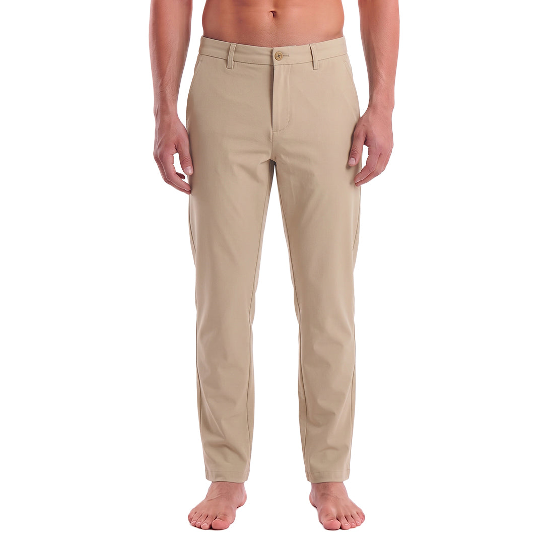 Seersucker Pant - Beige Jeans Eight-X