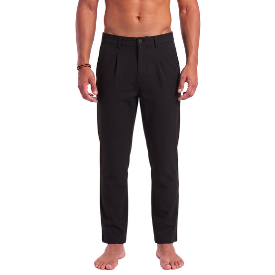 Pleated Pant - Black Jeans Eight-X