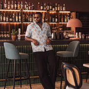 Serene Artisan Short Sleeve Shirt Button Down Shirts Eight-X