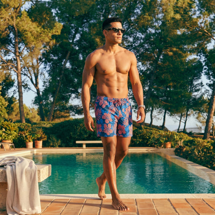 Vintage Island Swim Trunks Swim Wear Eight-X