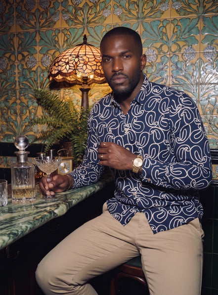 Terra Artisan Long Sleeve Button Down Shirt Button Down Shirts Eight-X