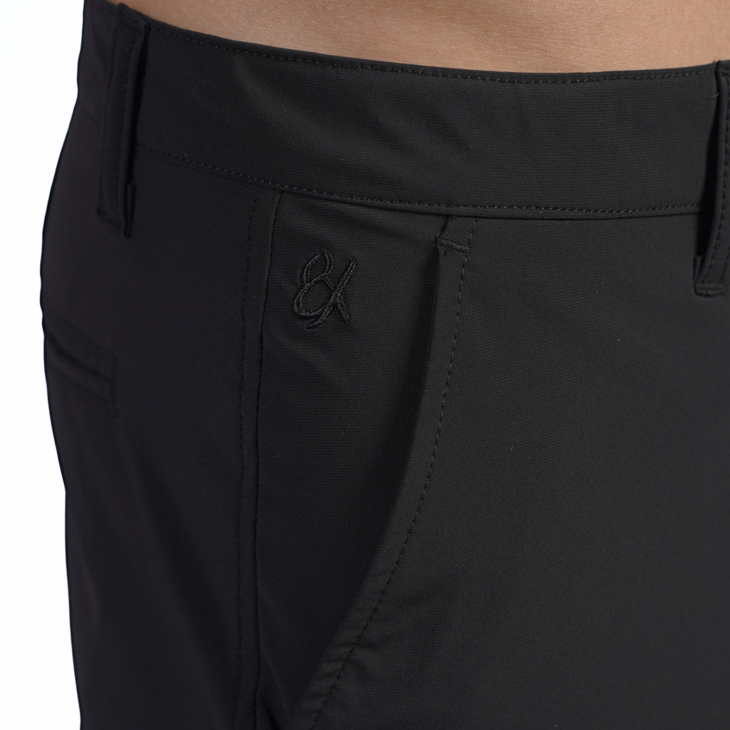 Fairway Performance Shorts - Black Shorts Eight-X
