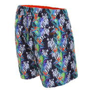 Zebra Print Swim Trunks Swim Trunks EightX
