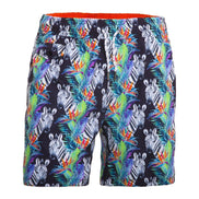 Zebra Print Swim Trunks Swim Trunks EightX