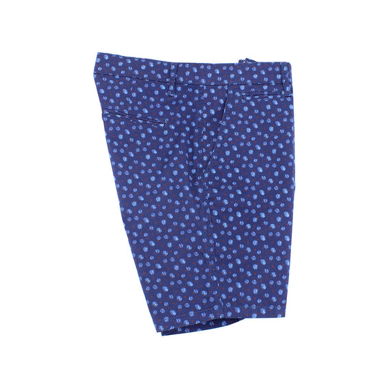 Modern Navy Dot Print Shorts Chino Shorts EightX