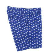 Navy Daisy Print Shorts Chino Shorts EightX