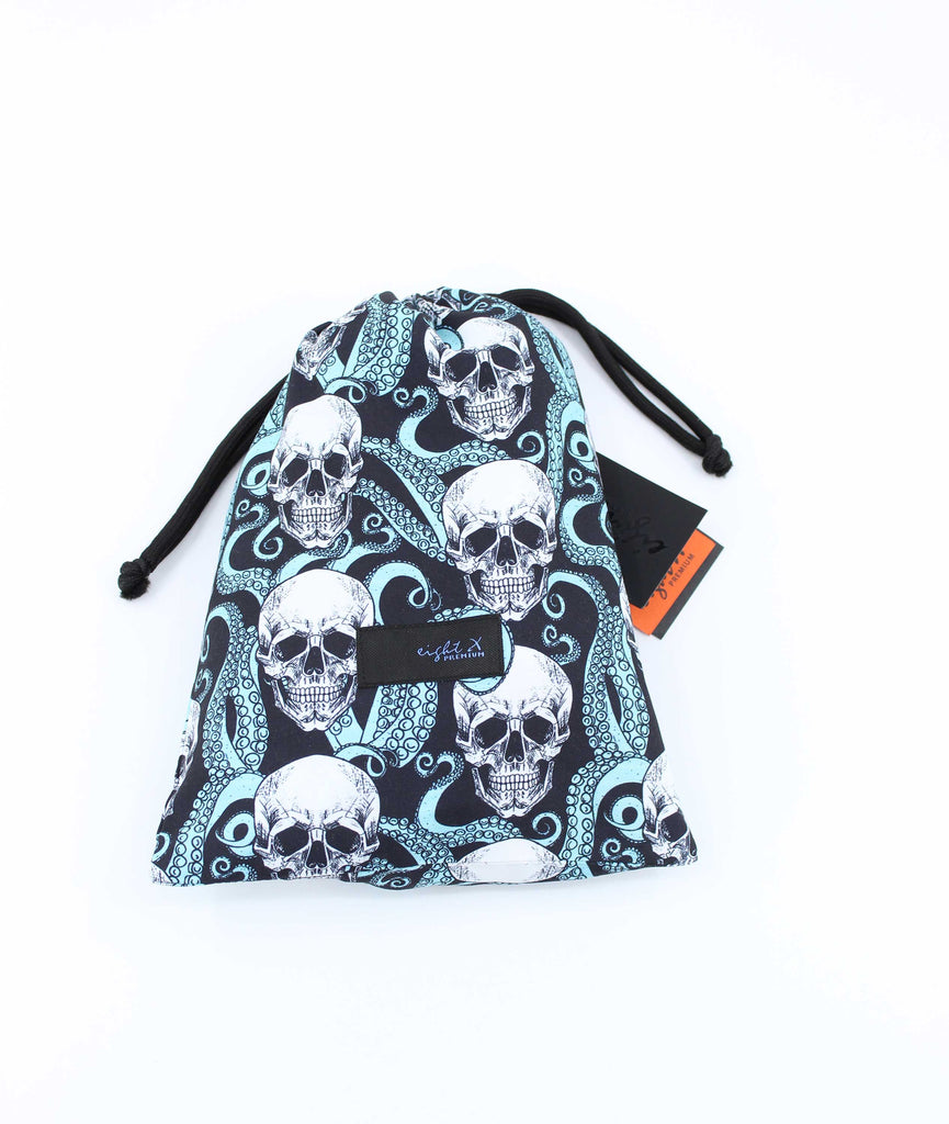 Kraken Skulls Print Swim Trunks Swim Trunks EightX