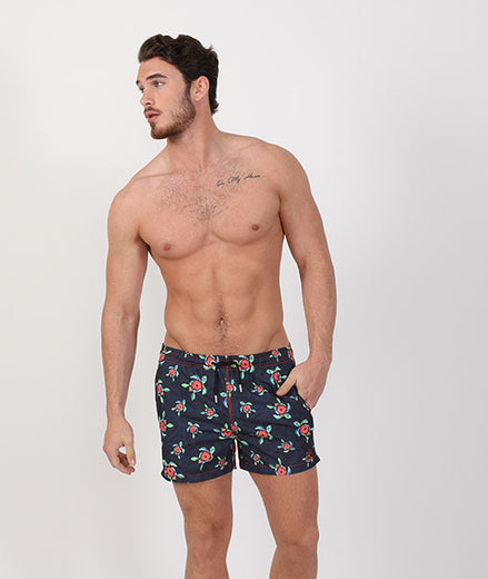 Sea Turtle Swim Trunks Swim Trunks EightX