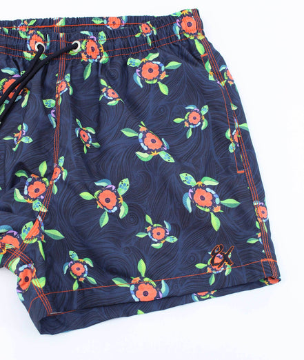 Sea Turtle Swim Trunks Swim Trunks EightX