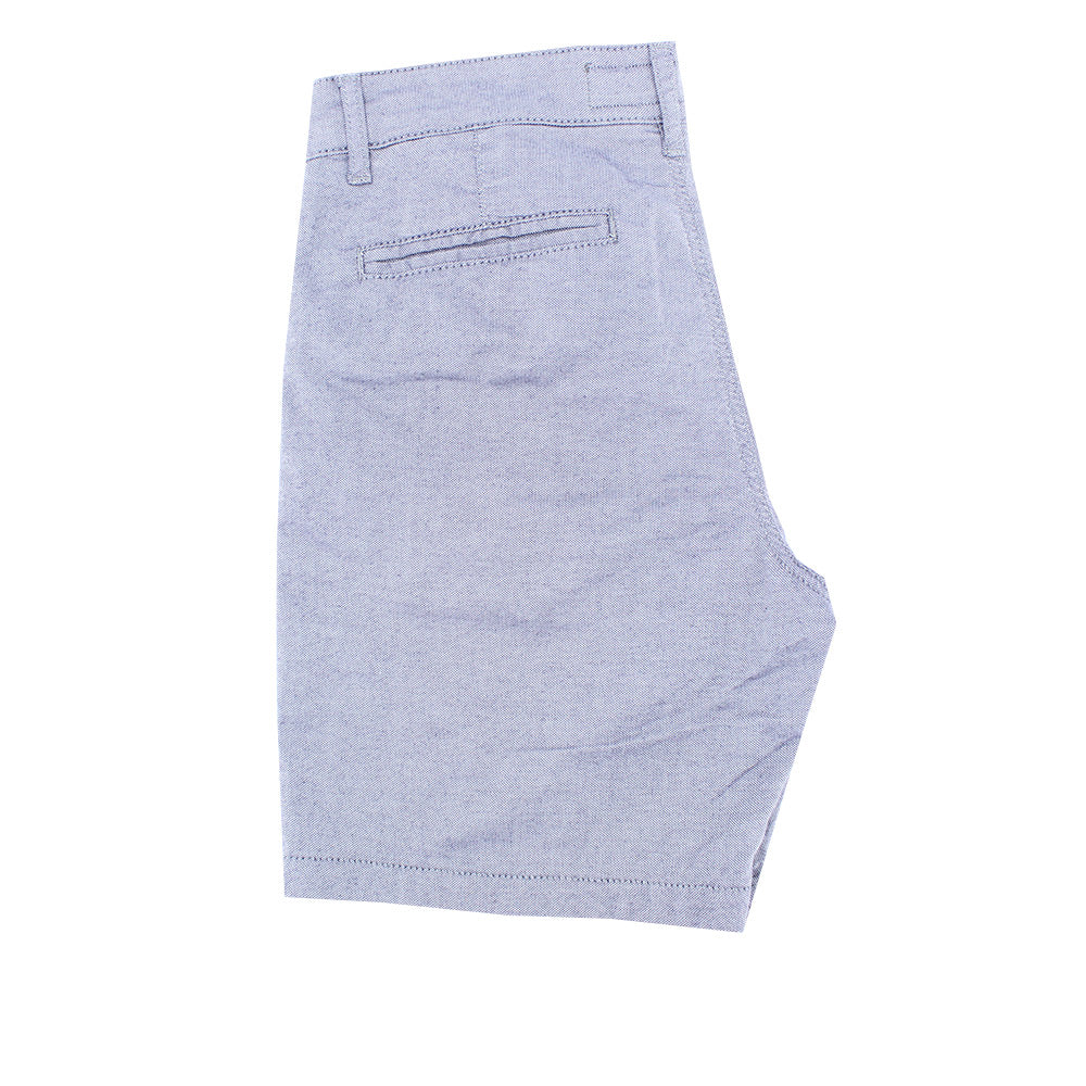 Grey Slim Fit Textured Shorts Shorts Eight-X