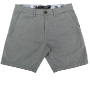 Olive Green Slim Fit Textured Shorts Shorts Eight-X