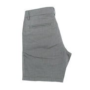 Olive Green Slim Fit Textured Shorts Shorts Eight-X