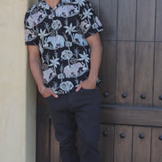 Sundara Artisan Short Sleeve Button Up Shirt Eight-X