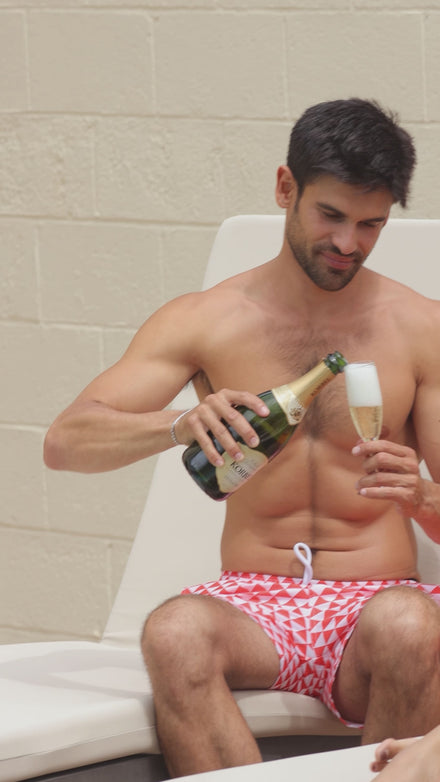 Triangle Breeze Swim Trunks Swim Wear Eight-X