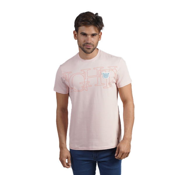 Arrangement Graphic T-Shirt - Pink T-Shirts Eight-X