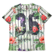 Floral Tropical Print T-Shirt All Over Print T-Shirts EightX   