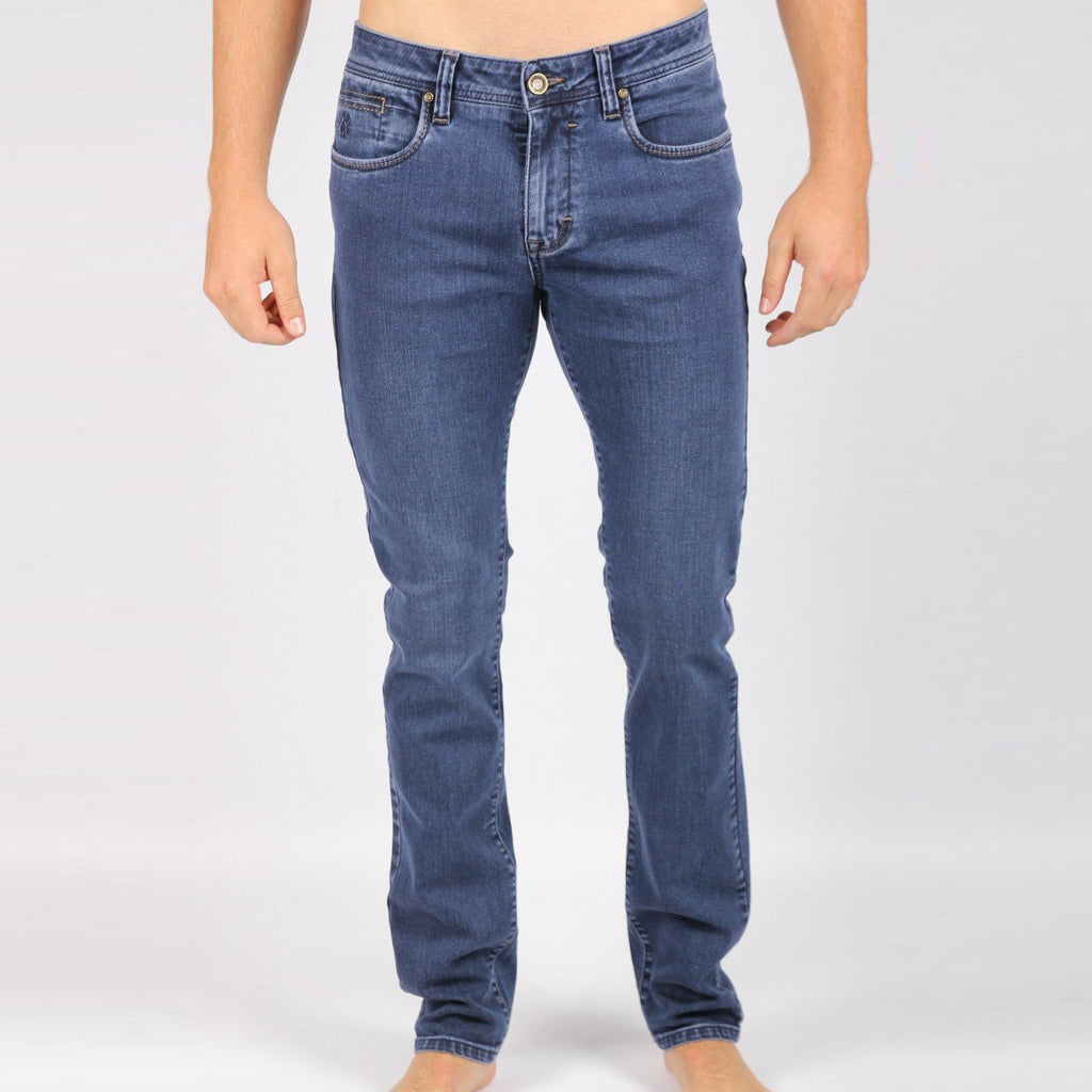 Blue Slim Fit Jeans #1076-06 Off Price Jeans EightX   