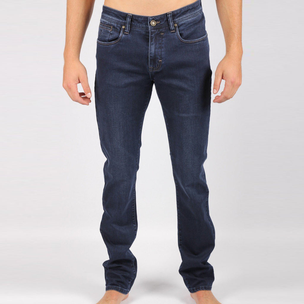 Dark Blue Slim Fit Jeans #1174-06 Off Price Jeans EightX   