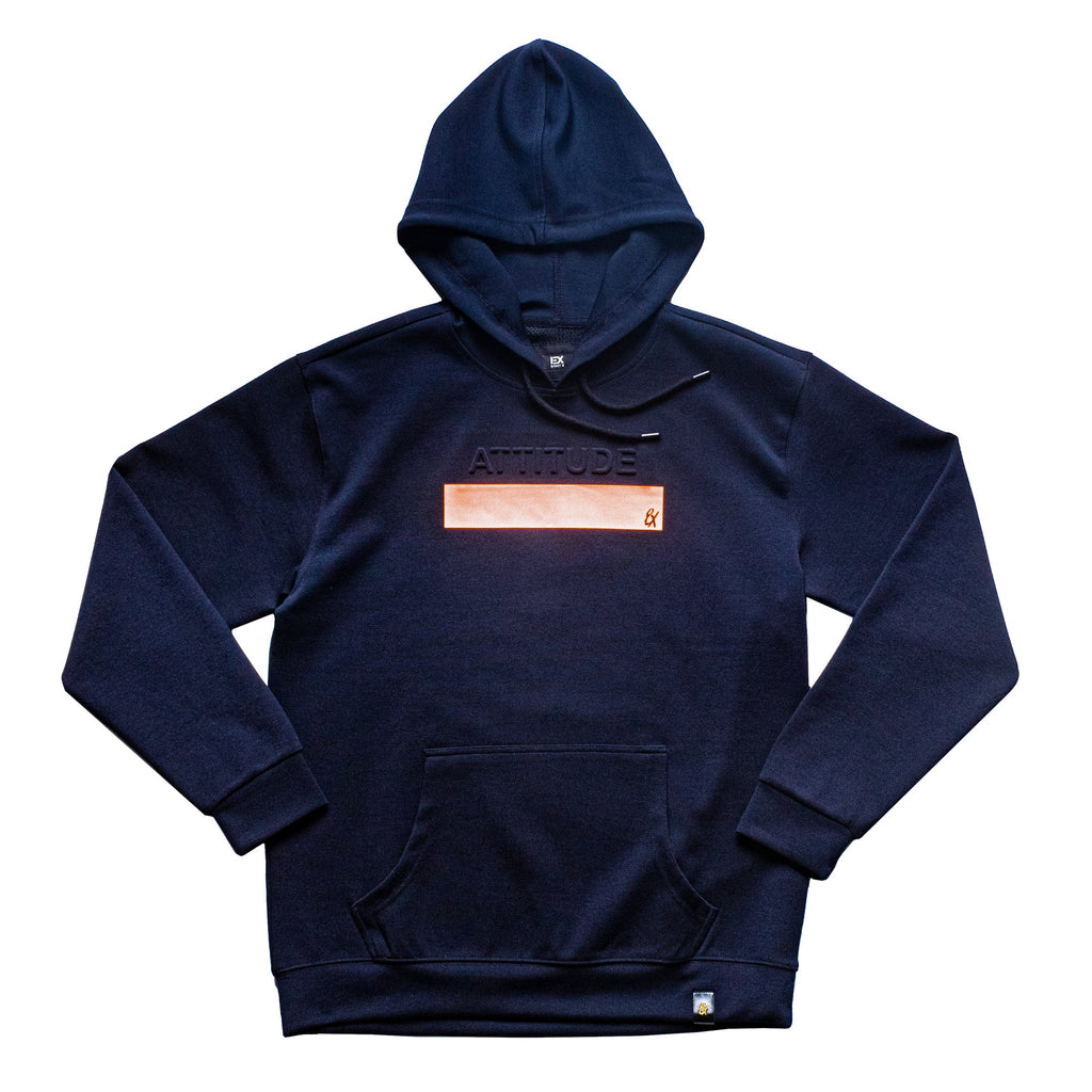 Attitude Hoodie - Navy Sweatshirts Eight-X NAVY S 