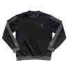 Skull Crewneck Pullover Sweatshirt - Black Sweatshirts Eight-X   