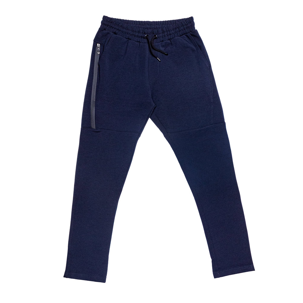 Relaxed Fit Sweatpants - Navy Sweatpants Eight-X   