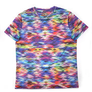 Purple Print T-Shirt All Over Print T-Shirts EightX   
