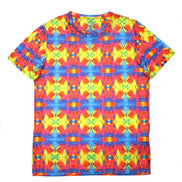 Multi Colors Print T-Shirt All Over Print T-Shirts EightX   