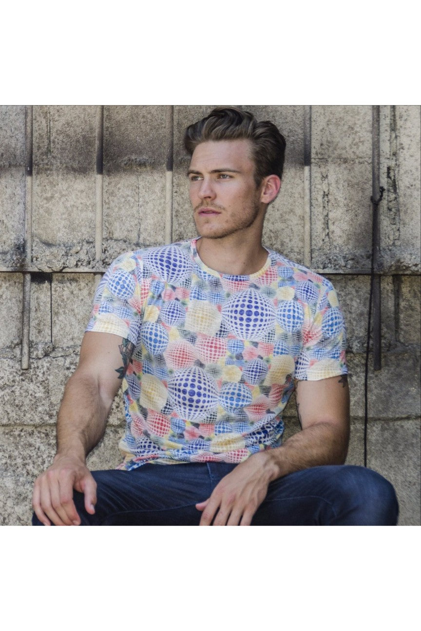 PRINTED SHAPES T-SHIRT All Over Print T-Shirts EightX   