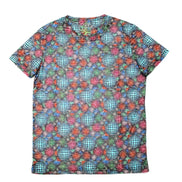 Multi Colored Print T-Shirt All Over Print T-Shirts EightX   