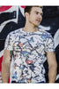 White Butterflies Print T-Shirt All Over Print T-Shirts EightX   