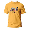 Survive 8X Street T-Shirt - Gold Graphic T-Shirts Eight-X YELLOW S