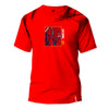 LA Boom 8X Street T-Shirt - Red Graphic T-Shirts Eight-X RED S