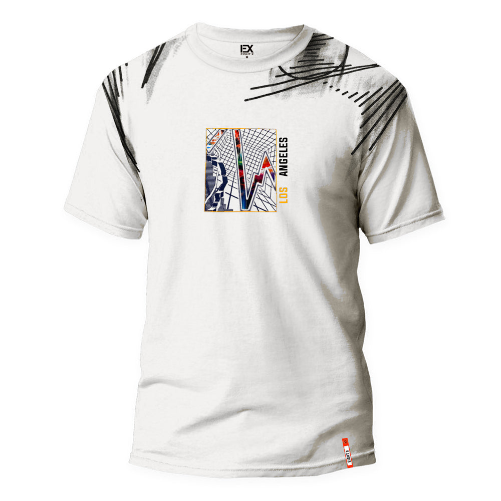 LA Boom 8X Street T-Shirt - White Graphic T-Shirts Eight-X WHITE S