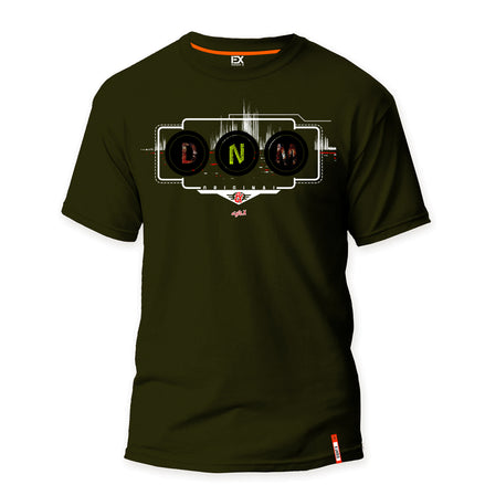 DNM 8X Street T-Shirt - Olive Graphic T-Shirts Eight-X GREEN S