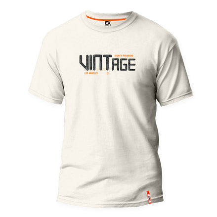 Vintage Vibes 8X Street T-Shirt - Off White Graphic T-Shirts Eight-X WHITE S