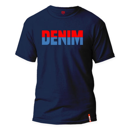 Big Denim 8X Street T-Shirt - Navy Graphic T-Shirts Eight-X NAVY S
