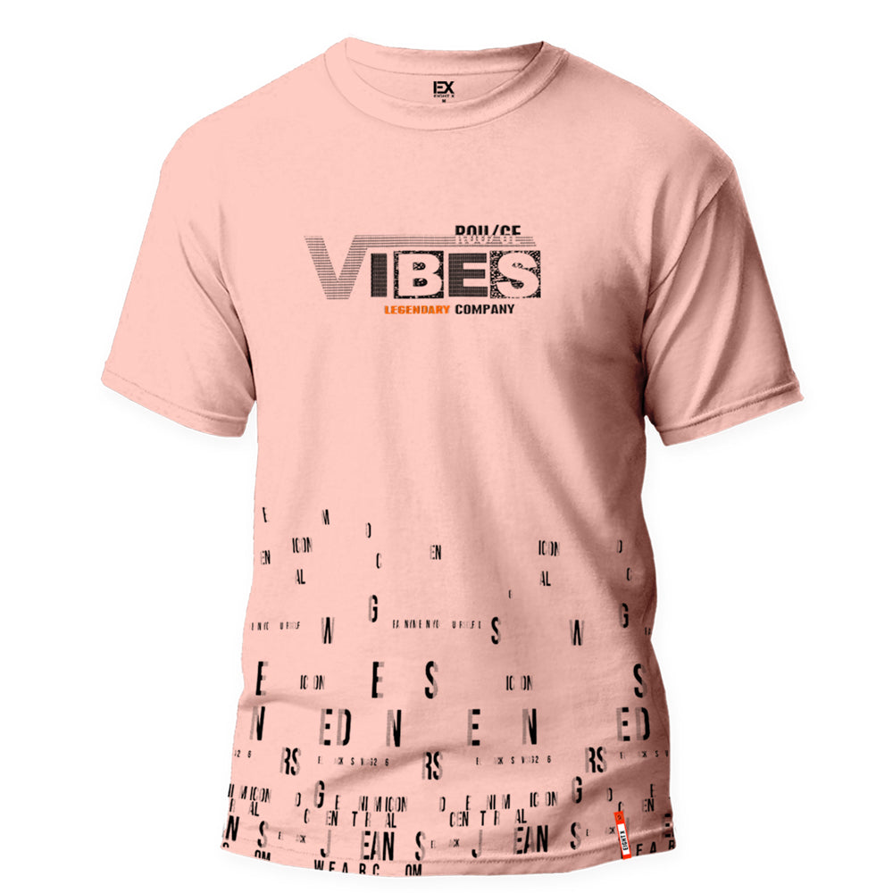 Vibes 8X Street T-Shirt - Pink Graphic T-Shirts Eight-X PINK S 
