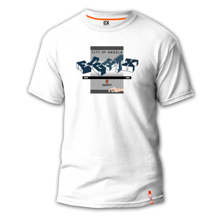 Blocks 8X Street T-Shirt - White Graphic T-Shirts Eight-X WHITE S