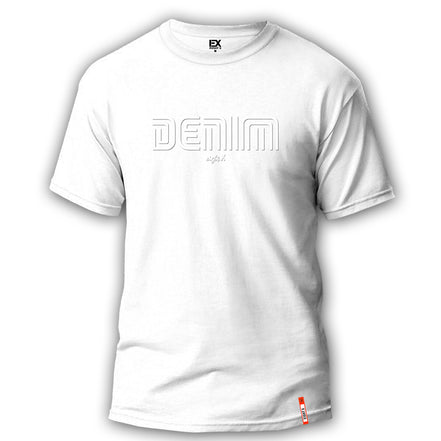 Peak Denim 8X Street T-Shirt - White Graphic T-Shirts Eight-X WHITE S