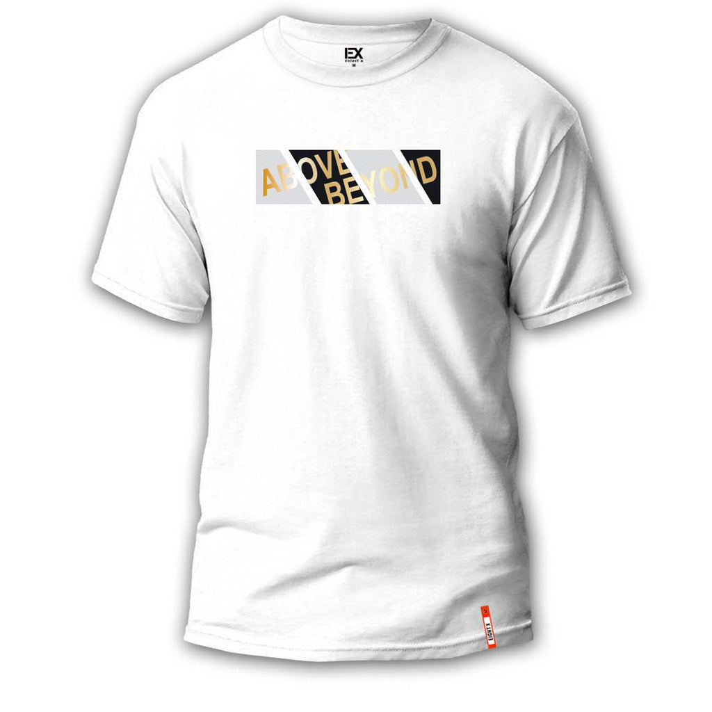Above & Beyond 8X Street T-Shirt - White Graphic T-Shirts Eight-X WHITE S 