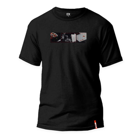 Spin of the Wheel 8X Street T-Shirt - Black Graphic T-Shirts Eight-X BLACK S
