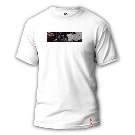 Spin of the Wheel 8X Street T-Shirt - White Graphic T-Shirts Eight-X WHITE S