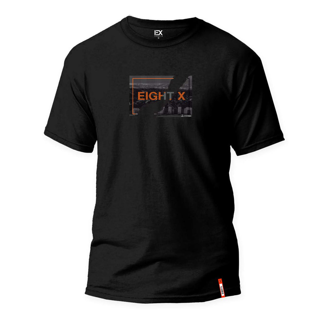 Backstage 8X Street T-Shirt - Black Graphic T-Shirts Eight-X BLACK S 