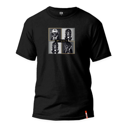 The Future 8X Street T-Shirt - Black Graphic T-Shirts Eight-X BLACK S