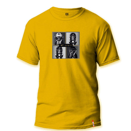 The Future 8X Street T-Shirt - Golden Mustard Yellow Graphic T-Shirts Eight-X YELLOW S