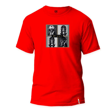 The Future 8X Street T-Shirt - Red Graphic T-Shirts Eight-X RED S