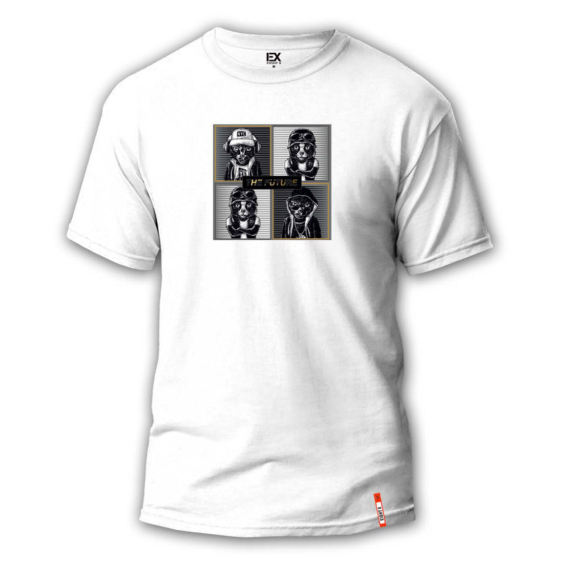 The Future 8X Street T-Shirt - White Graphic T-Shirts Eight-X WHITE S