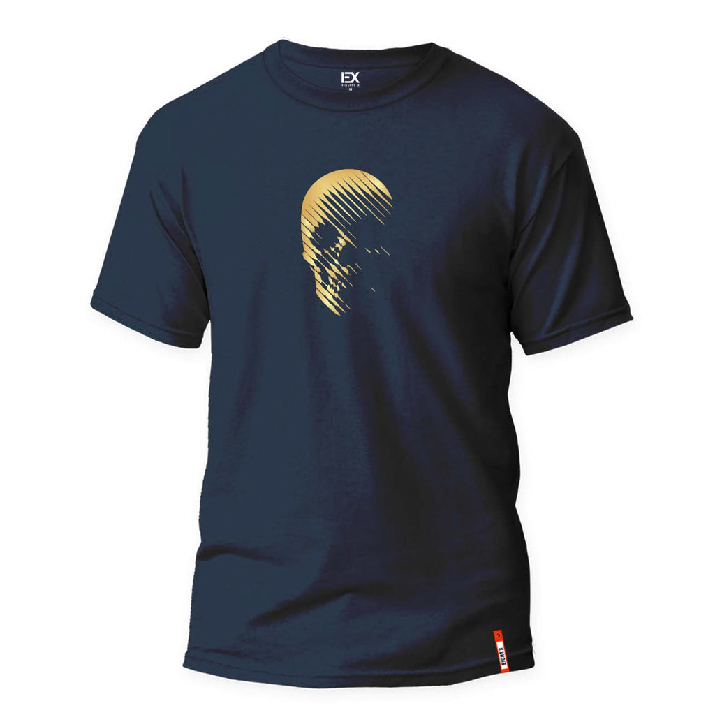 Gold Rush 8X Street T-Shirt - Navy Graphic T-Shirts Eight-X NAVY S 
