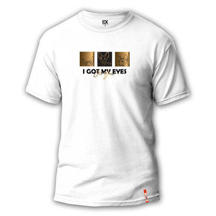 Eyes on You 8X Street T-Shirt - White Graphic T-Shirts Eight-X WHITE S