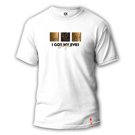 Eyes on You 8X Street T-Shirt - White Graphic T-Shirts Eight-X WHITE S